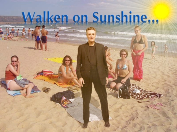 Christopher Walken on Sunshine